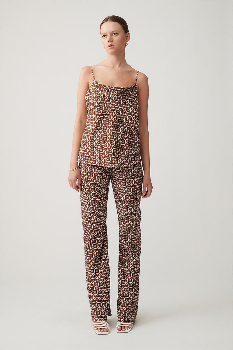 Lilith Pant - Chocolate - steele label