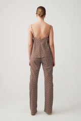 Lilith Pant - Chocolate - steele label