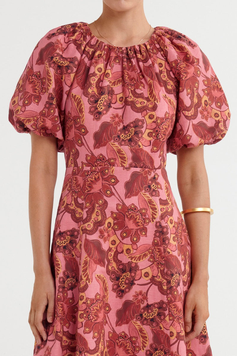 Lola Dress - Chambertin - steele label