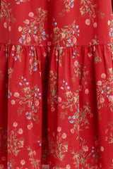 Nicolette Dress - Ruby Floral - steele label