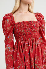 Oakley Dress - Ruby Floral - steele label