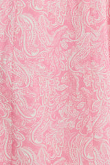 Oriana Dress - Pink Paisley - steele label