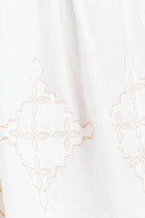 Selene Dress - Snow - steele label