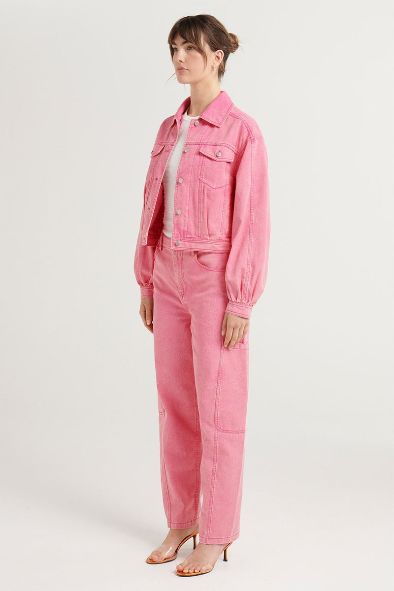 Taytum Jacket - Rose Glow - steele label