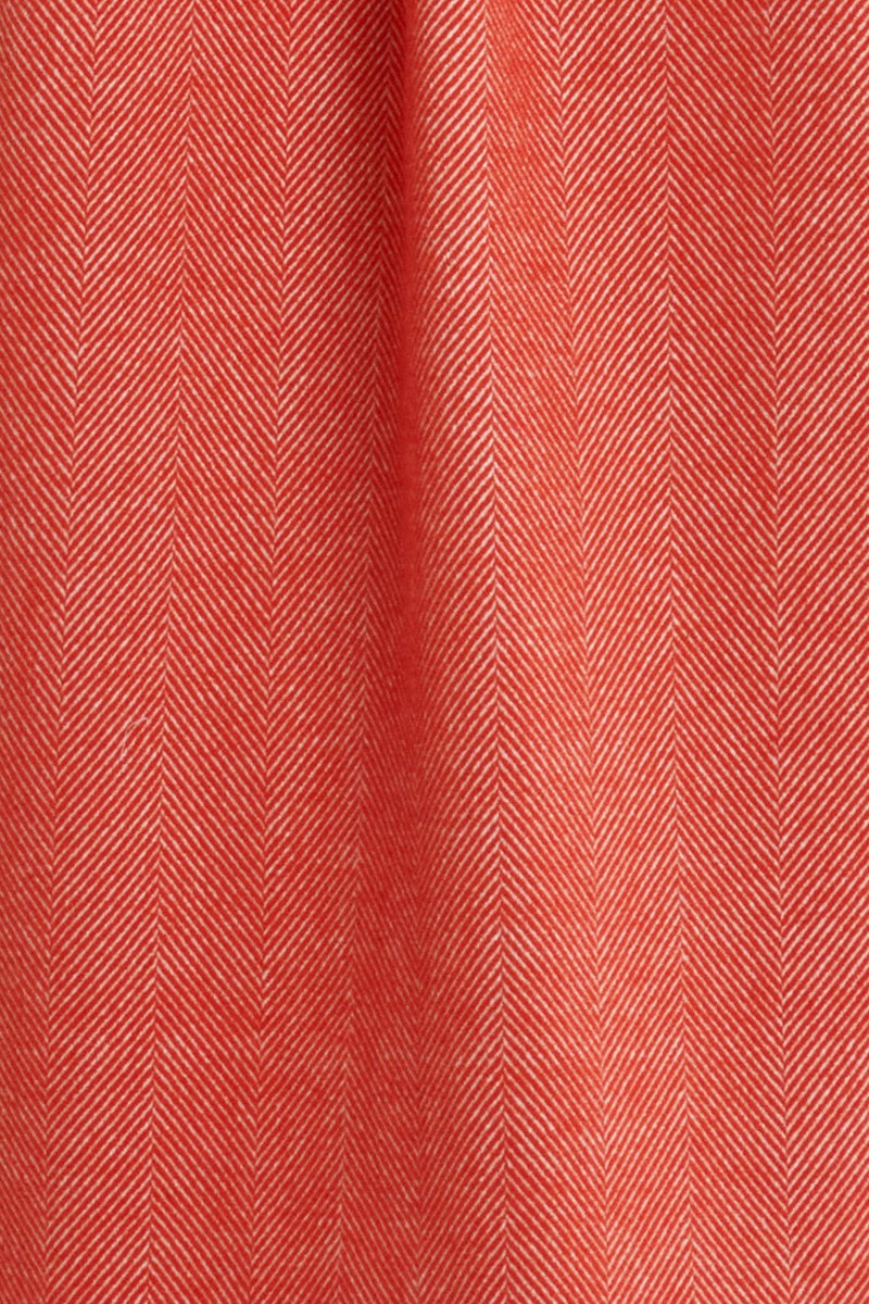 Vera Coat - Red Herringbone - steele label